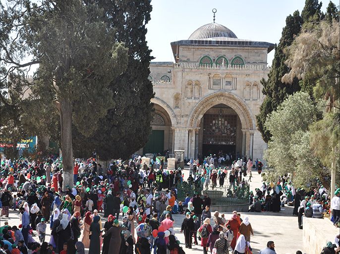 إسرائيل شرعت في تفريغ المسجد الأقصى من الفلسطينيين