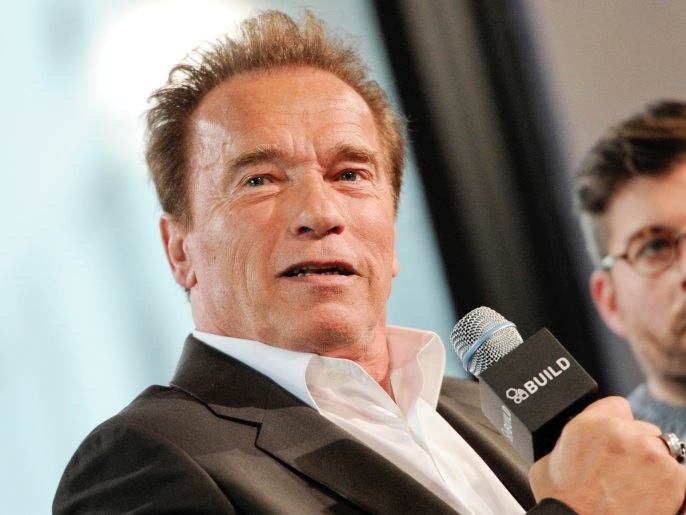 FILE - This April 22, 2015 file photo actor Arnold Schwarzenegger participates in AOL's BUILD Speaker Series in New York. A California appeals court has upheld former Gov. Schwarzenegger’s decision to dramatically reduce the manslaughter sentence of a political ally’s son. The 3rd District Court of Appeal in Sacramento ruled Tuesday, June 2, 2015 that Schwarzenegger’s actions may be seen as deserving of censure and grossly unjust. But the judges say the governor didn’t violate the state constitution by failing to notify the victim’s family beforehand. (Photo by Evan Agostini/Invision/AP, File)