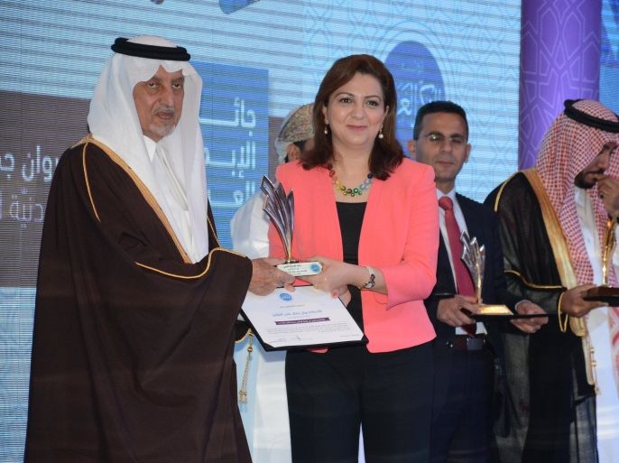 روان الضامن تفوز بجائزة الإبداع الإعلامي من مؤسسة الفكر العربي