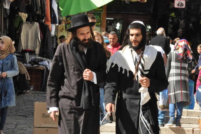 32% من سكان القدس هم من اليهود الحريديم، القدس القديمة شهر آذار مارس 2016.