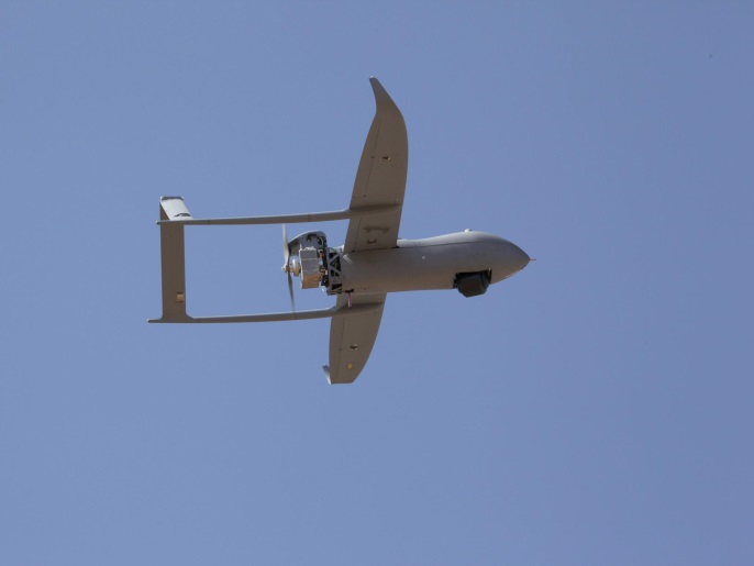 The Aerosonde Small Unmanned Aircraft System drone is shown in this March 14, 2013 handout photo in Blackstone, Virginia and provided by Textron Systems in Hunt Valley Maryland, November 8, 2015. Lower oil prices and conflicts in Yemen, Iraq and Syria have focused the attention of many Gulf countries on smaller drones, ground vehicles and other short-term equipment needs, a senior Textron executive said Sunday during the Dubai Airshow. REUTERS/Textron Industries/Handout