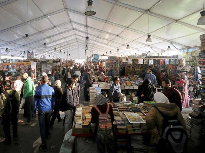 General view for Cairo international book fair in Cairo, Egypt, February 9, 2017. REUTERS/Mohamed Abd El Ghany