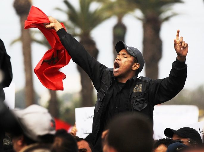 blogs - مظاهرة في المغرب
