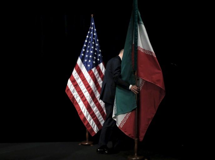 blogs علم أمريكا وإيران