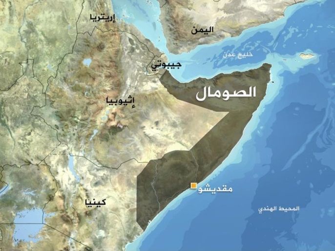 مدونات - خريطة الصومال