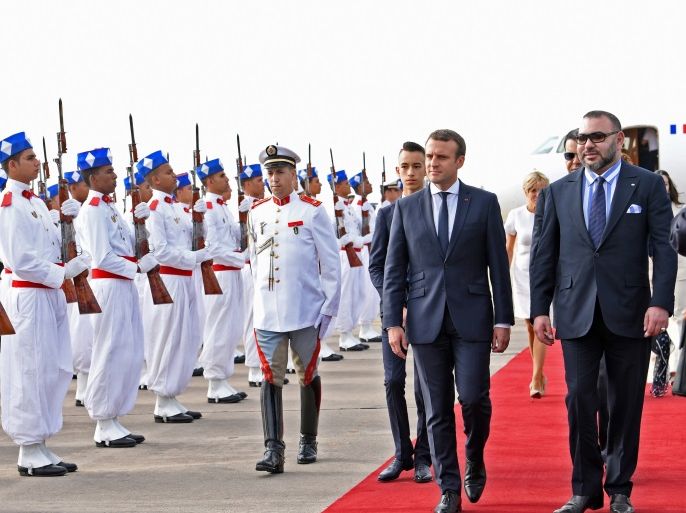 blogs - ملك المغرب والرئيس الفرنسي ماكرون