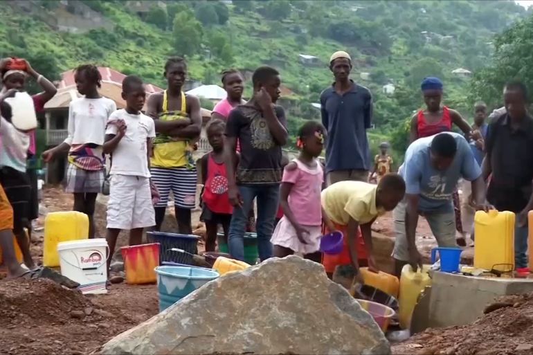 مئات الأطفال في سيراليون بلا مأوى بعد الفيضانات