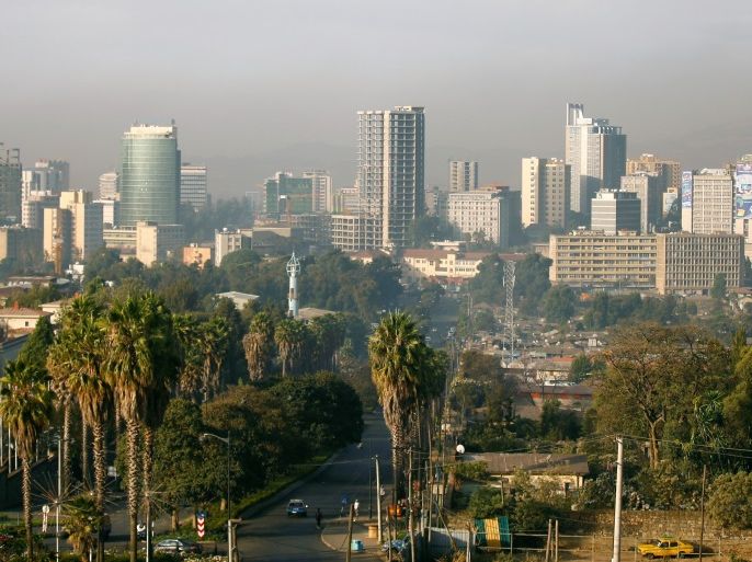 A general view shows the cityscape of Ethiopia's capital Addis Ababa, January 29, 2017. REUTERS/Tiksa Negeri