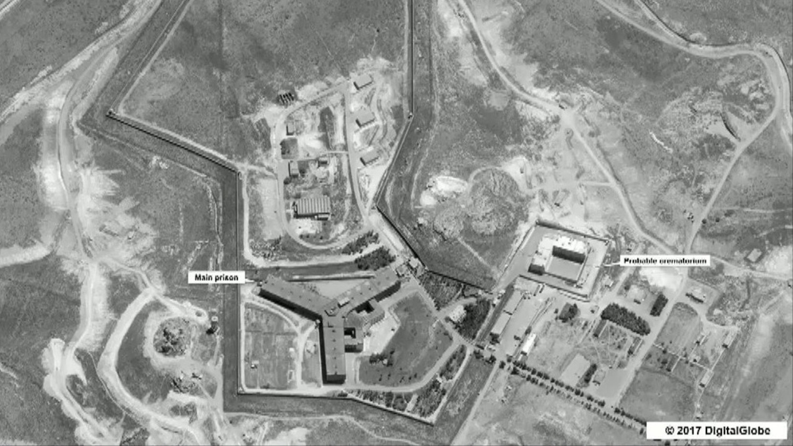 سجن صيدنايا قرب مدينة دمشق - سوريا  (رويترز)