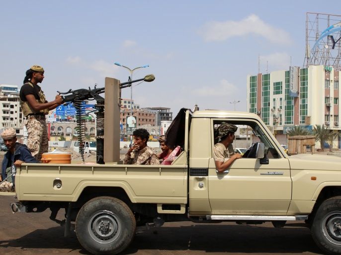 Southern Yemeni separatist fighters are seen in the city of Aden, Yemen February 2, 2018. REUTERS/Fawaz Salman