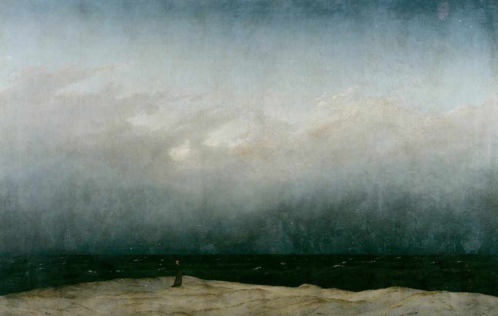 كاسبر ديفيد فريدريش، راهب إلى جوار البحر، 1809