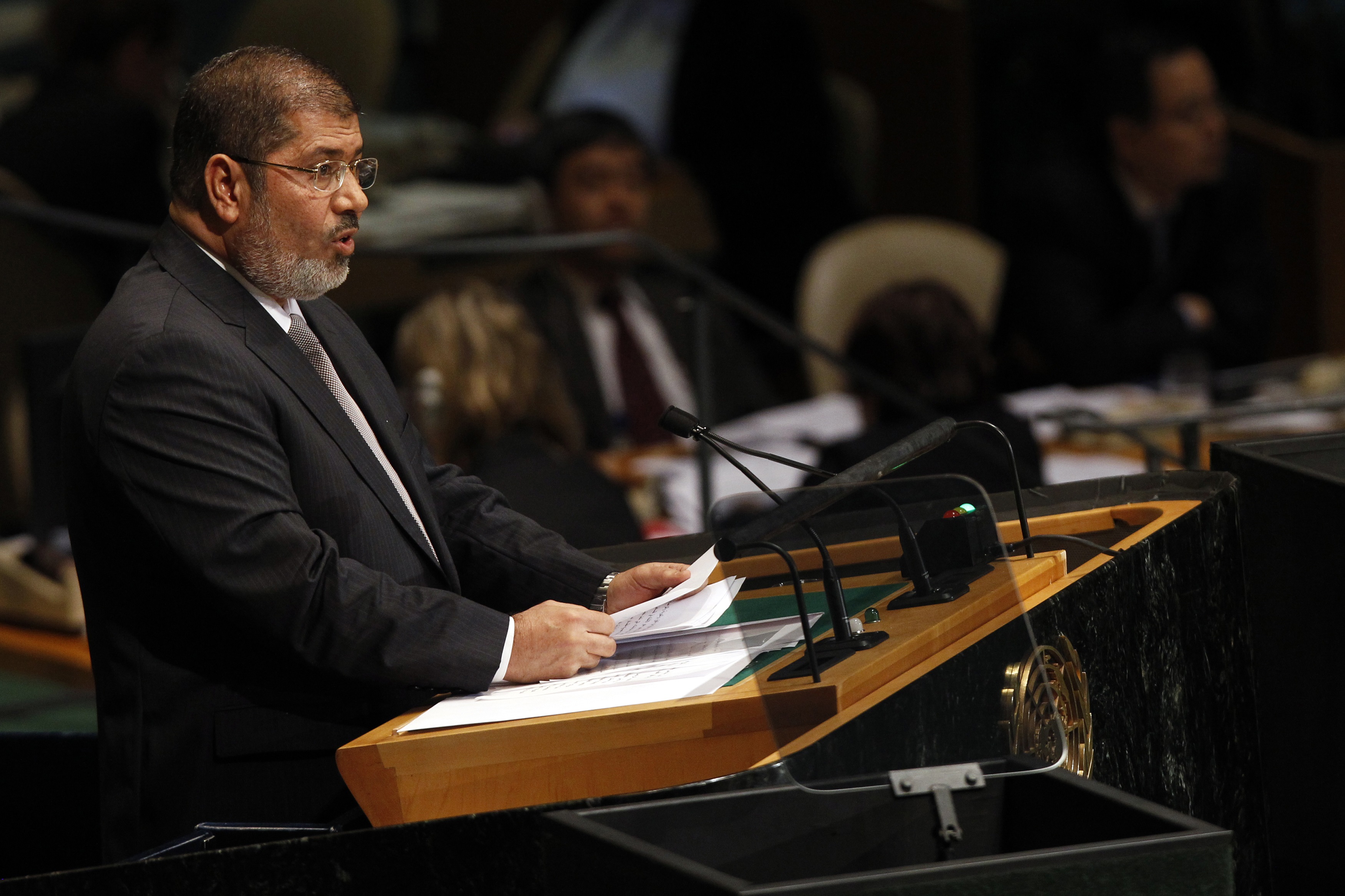 محمد مرسي، الرئيس المصري السابق (رويترز)
