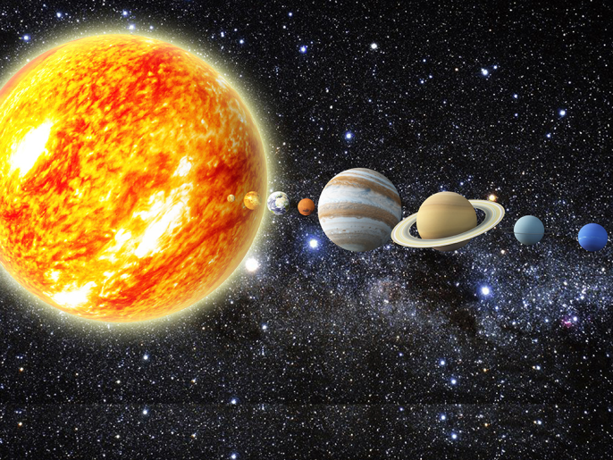 كواكب المجموعة الشمسية (دار التقويم القطري)