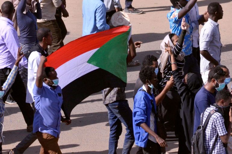 blogs - Sudanese Demonstrators