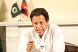 Newly elected Pakistani PM Imran Khan- - ISLAMABAD, PAKISTAN - JULY 26: Newly elected Pakistani Prime Minister and leader of Pakistan Movement for Justice Imran Khan addresses to the nation at his home after the general elections results are announced in Islamabad, Pakistan on July 26, 2018.