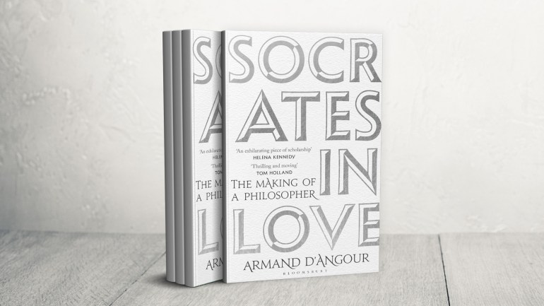 غلاف كتاب سقراط في الحب صناعة فيلسوف للكاتب أرماند دانجور.