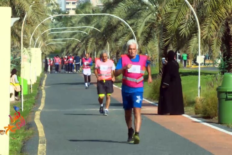 الكويت تنظم ماراثون المشي الأول لكبار السن