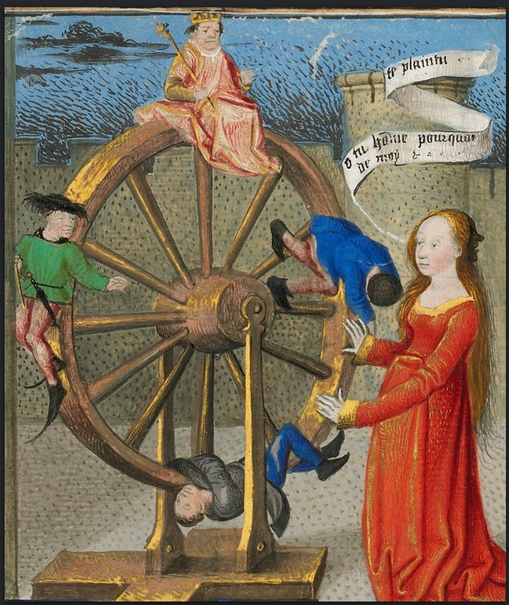 رسم من العصور الوسطى يصوّر 