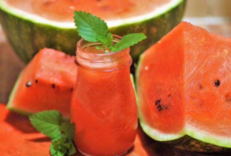 عصير البطيخ بالنعناع- بيكساباي
