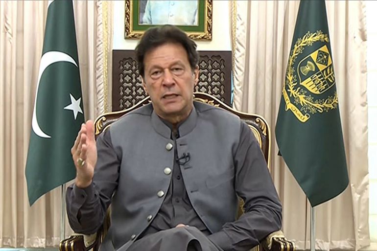 الرئيس الباكستاني عمران خان