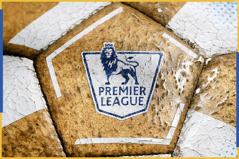 epa08643794 (FILE) - A football with the logo of the English Premier League is seen at the training complex of Watford FC in Hertfordshire, London Colney, north London, Britain, 18 May 2020 (re-issued 03 September). The English Premier League...