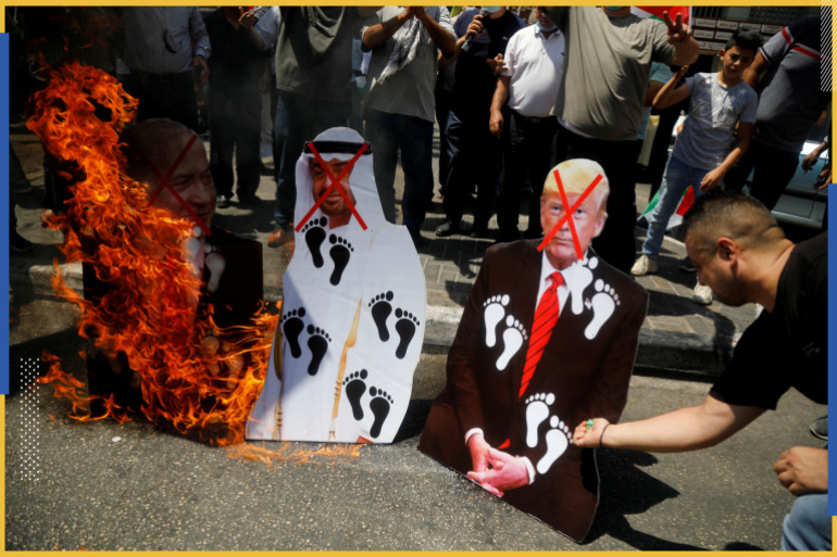 Protest against normalization deals with Israel 