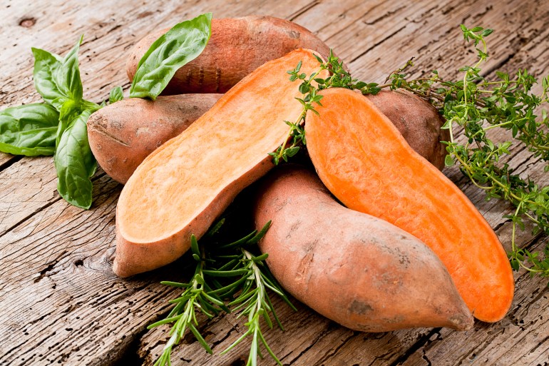 sweet potato - البطاطا الحلوة