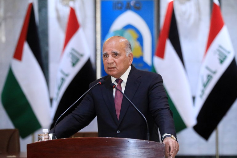 Iraqi Foreign Minister Fuad Hussein ( Murtadha Al-Sudani - Anadolu Ajansı )