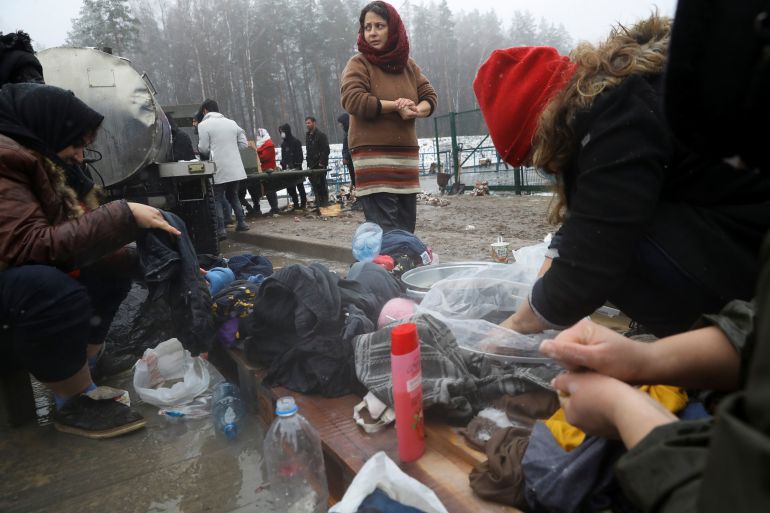 Migrant crisis at the Belarusian-Polish border