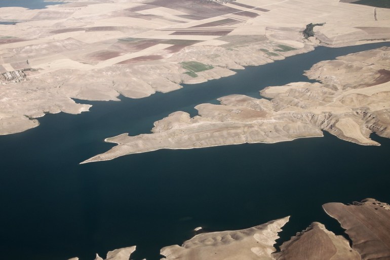 نهر دجلة ثاني أطول نهر في الوطن العربي من الفضاء (فليكر)