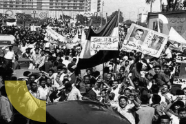 المظاهرات لتأييد عبد الناصر بعد النكسة