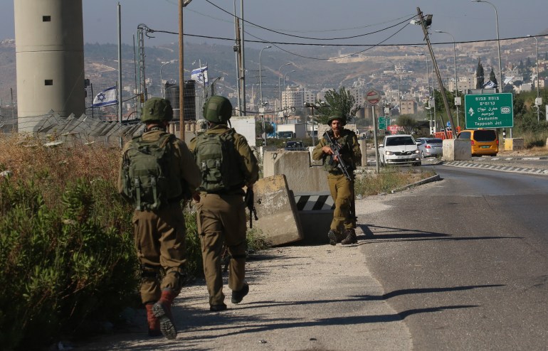 Israeli forces injured a Palestinian in Nablus
