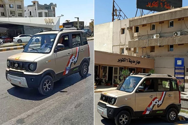 السيارة الكهربائية تحل محل التوك توك في مصر_مواقع التواصل_يوليو 2022 2