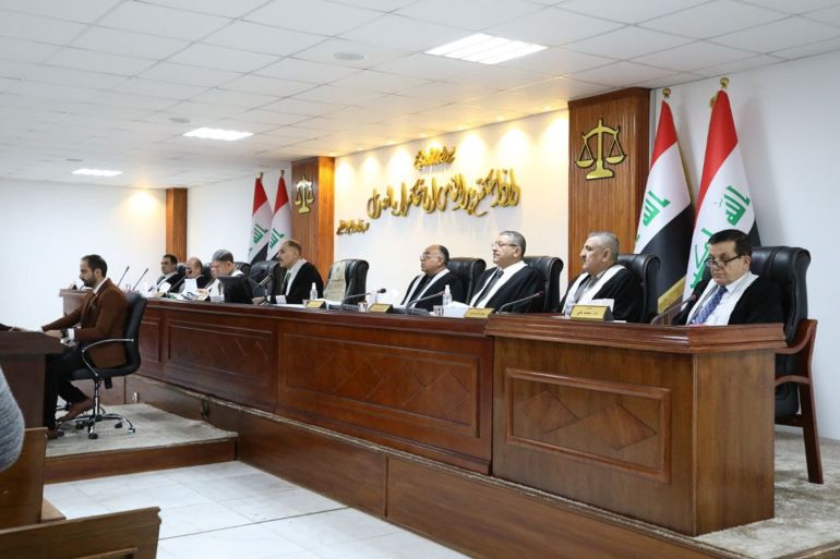 جلسة عدم دستورية قانون النفط والفاز في كردستان (مواقع التواصل)