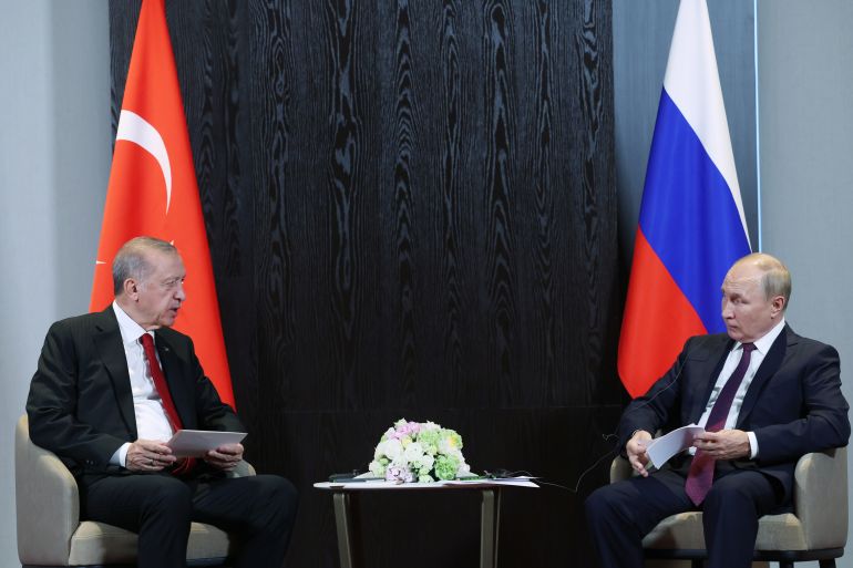 Erdogan-Putin meeting in Samarkand