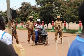 Of heavy gunfire heard in Burkina Faso Capital