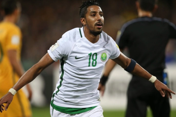 سالم الدوسري خاض 54 مباراة دولية بقميص المنتخب السعودي