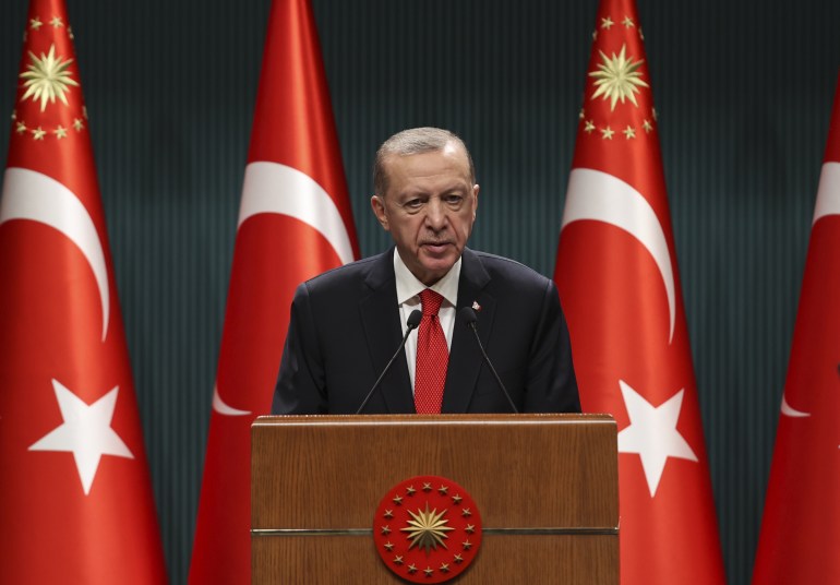 Turkish Presidential cabinet meeting ends in Ankara