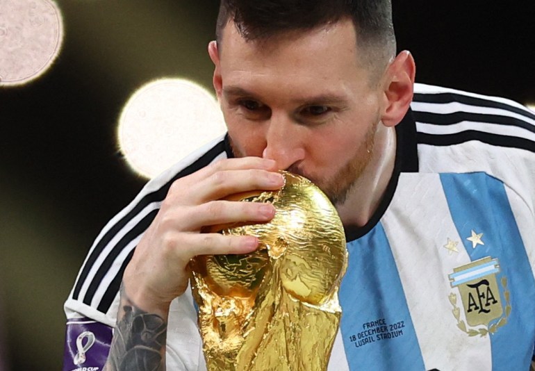 ميسي قاد منتخب الأرجنتين للفوز بكأس العالم 2022