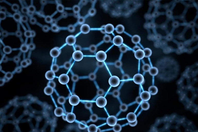 الفوليرين عبارة عن هيكل مُتماثل من الجزيئات تشبه كرة القدم، وتسمى أحيانا كرات بوكي Commonwealth Scientific and Industrial Research Organisation (CSIRO)  هيئة البحوث الأسترالية