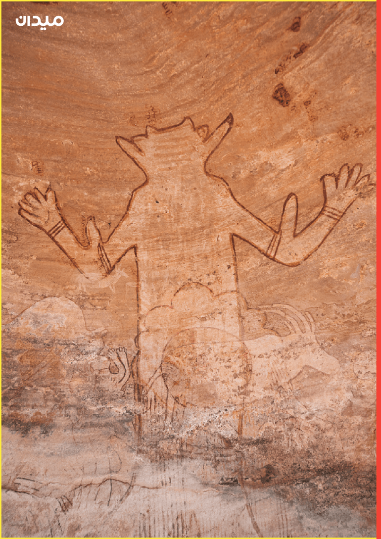أقدم اللوحات الصخرية في الصحراء صفر ، طاسيلي نجير