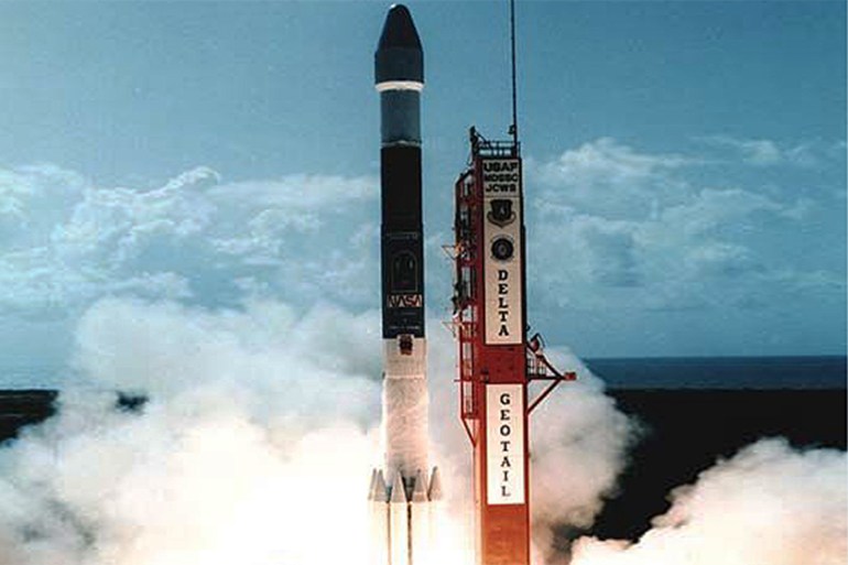في 24 يوليو من عام 1992 تم إطلاق مهمة جيوتيل المشتركة لدراسة الغلاف المغناطيسي (جاكسا)