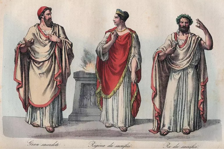 ملابس الرومانيين