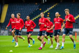 منتخب النرويج يواجه نظيره الإسباني يوم السبت، في افتتاح مشوارهما في التصفيات المؤهلة إلى كأس أوروبا 2024 (الفرنسية)
