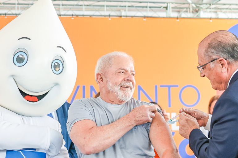 BRAZIL: President Lula is vaccinated against COVID-19