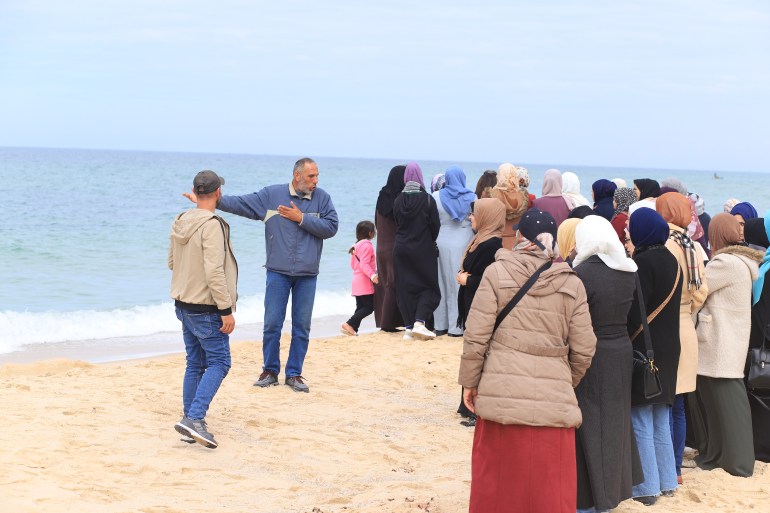 تأمل الهيئة الفلسطينية للتنمية في خفض مخاطر غرق نساء في غزة-رائد موسى-الجزيرة نت