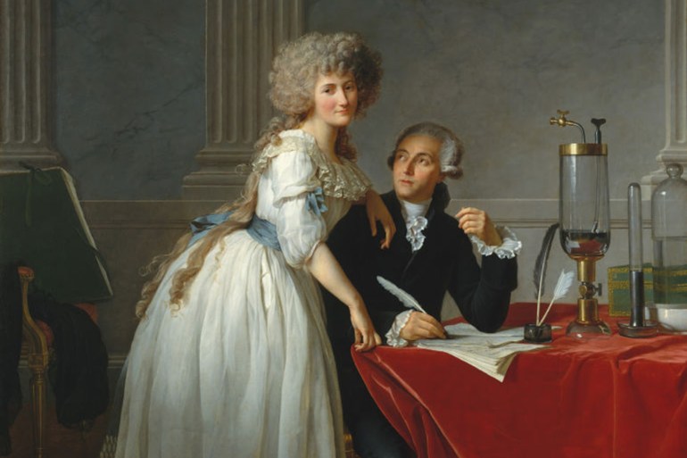 Lavoisier and Wife 1788, David, Jacques-Louis, 1788 . (Photo by: Picturenow/Universal Images Group via Getty Images)