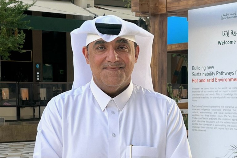 الدكتور حافظ علي علي، رئيس إدارة التسويق والاتصال في مشيرب العقارية -الجزيرة نت