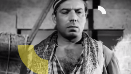 فيلم "الفتوة" للمخرج "صلاح أبو سيف" وبطولة الفنان "فريد شوقي".
