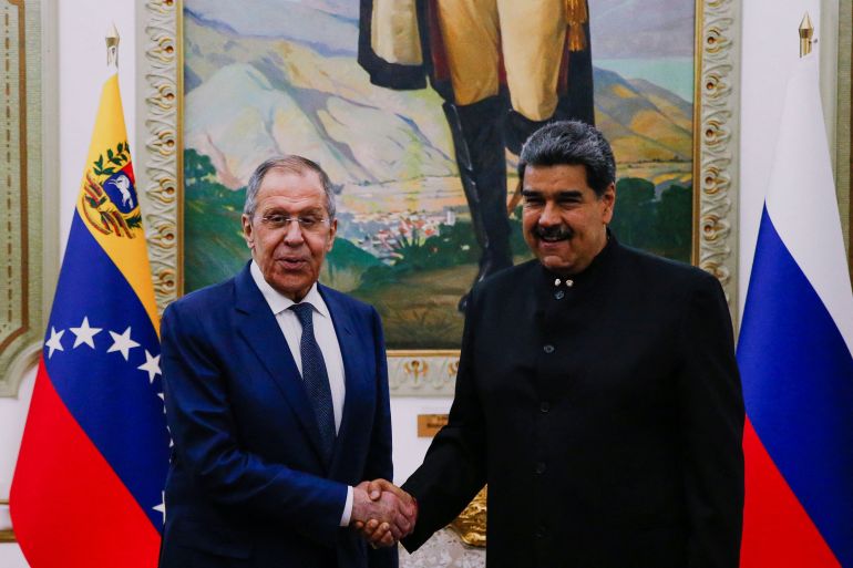 Russia's Foreign Minister Lavrov visits Venezuela